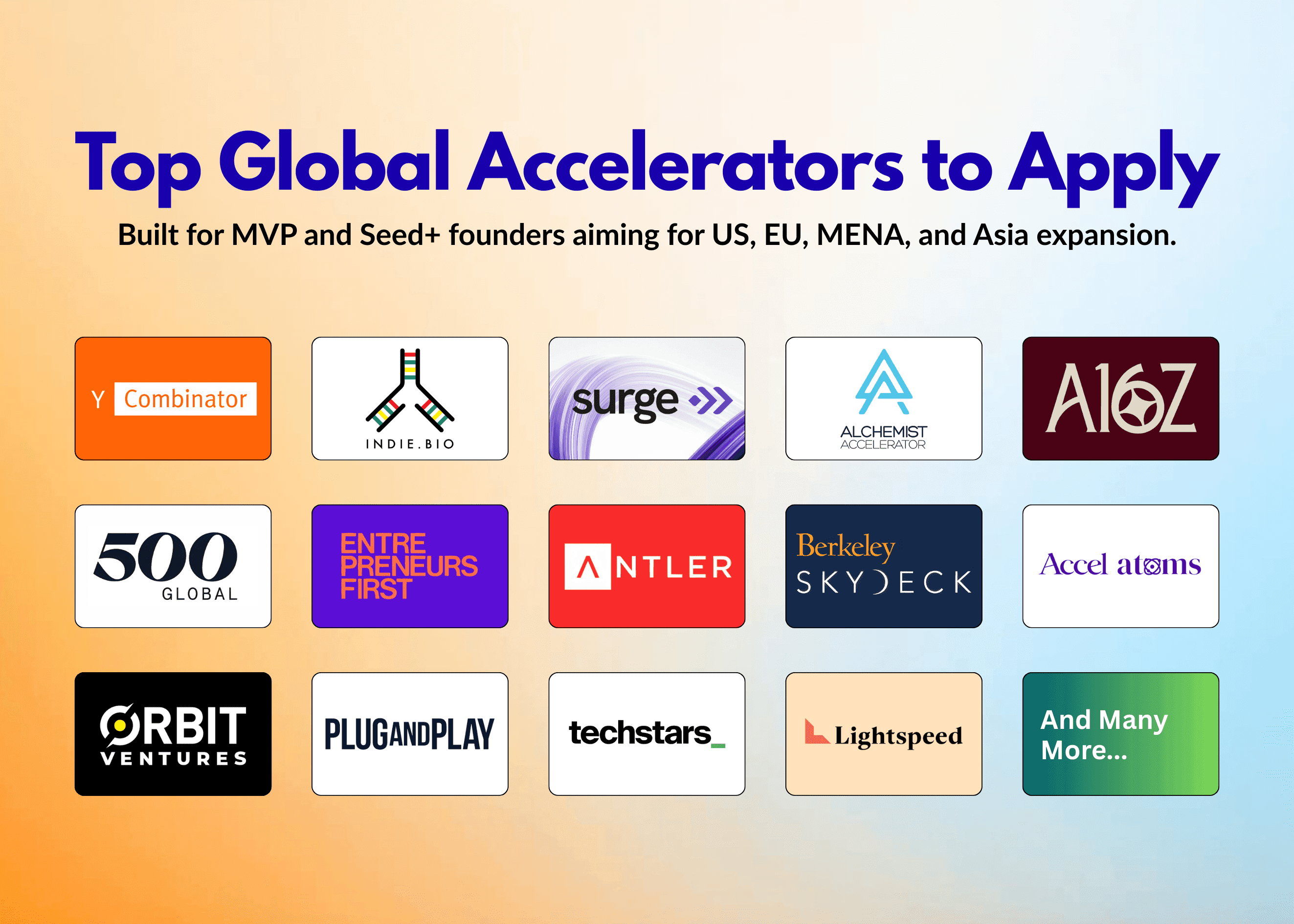 Top Global Accelerators Indian Seed Founders Need 2026