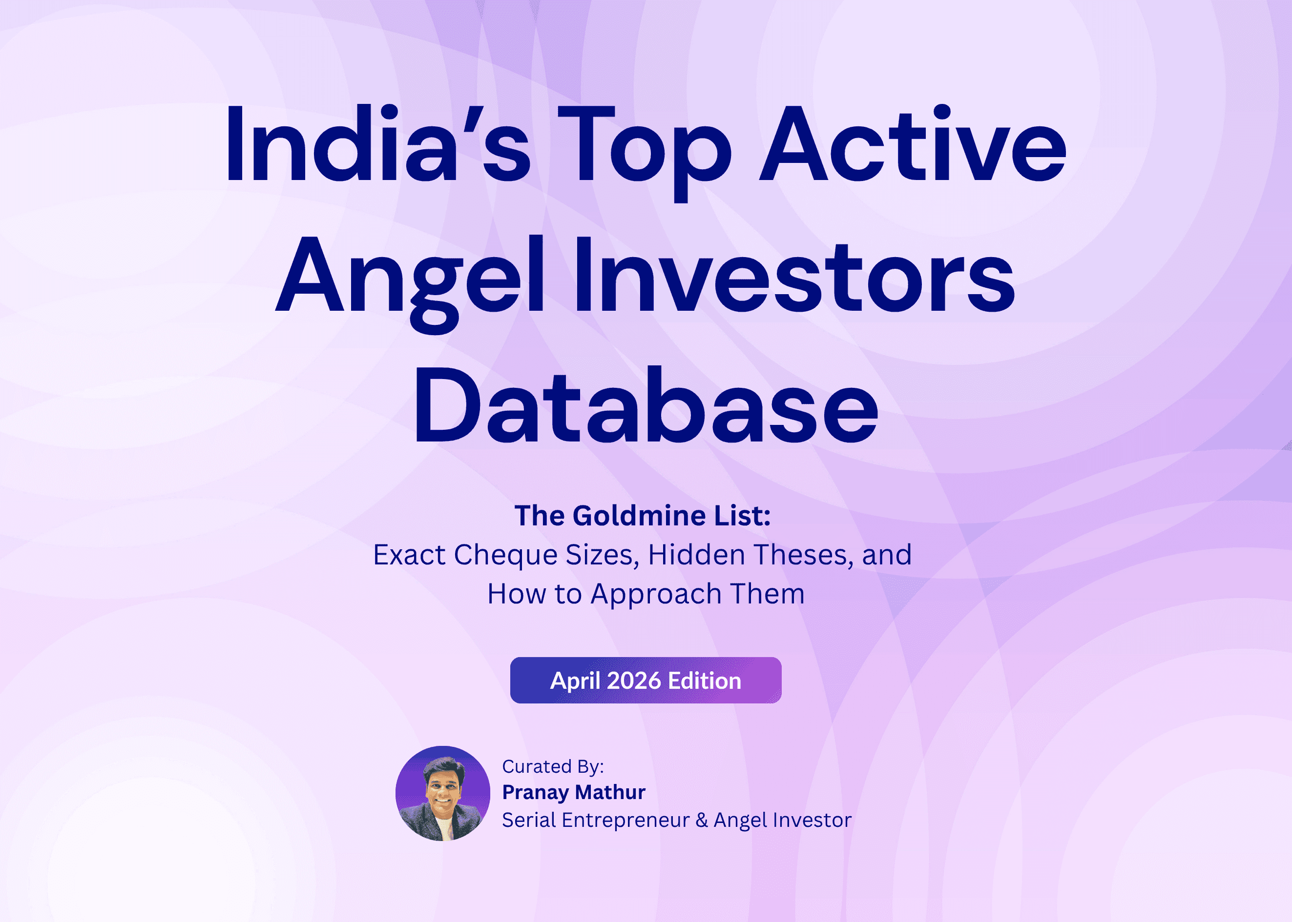Top Active Angel Investors in India [2026]