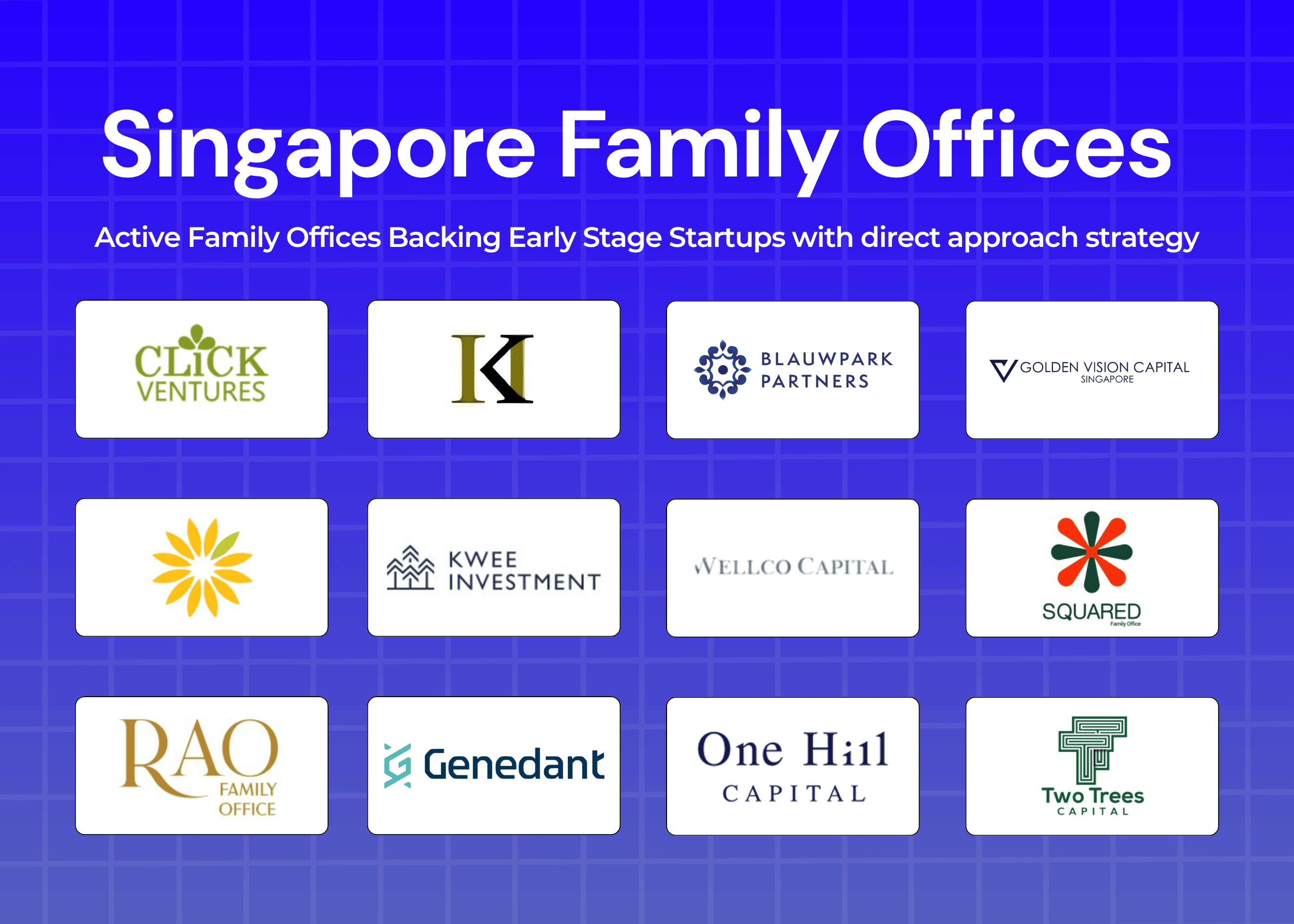 Top Singapore Family Offices for Startups [2026]