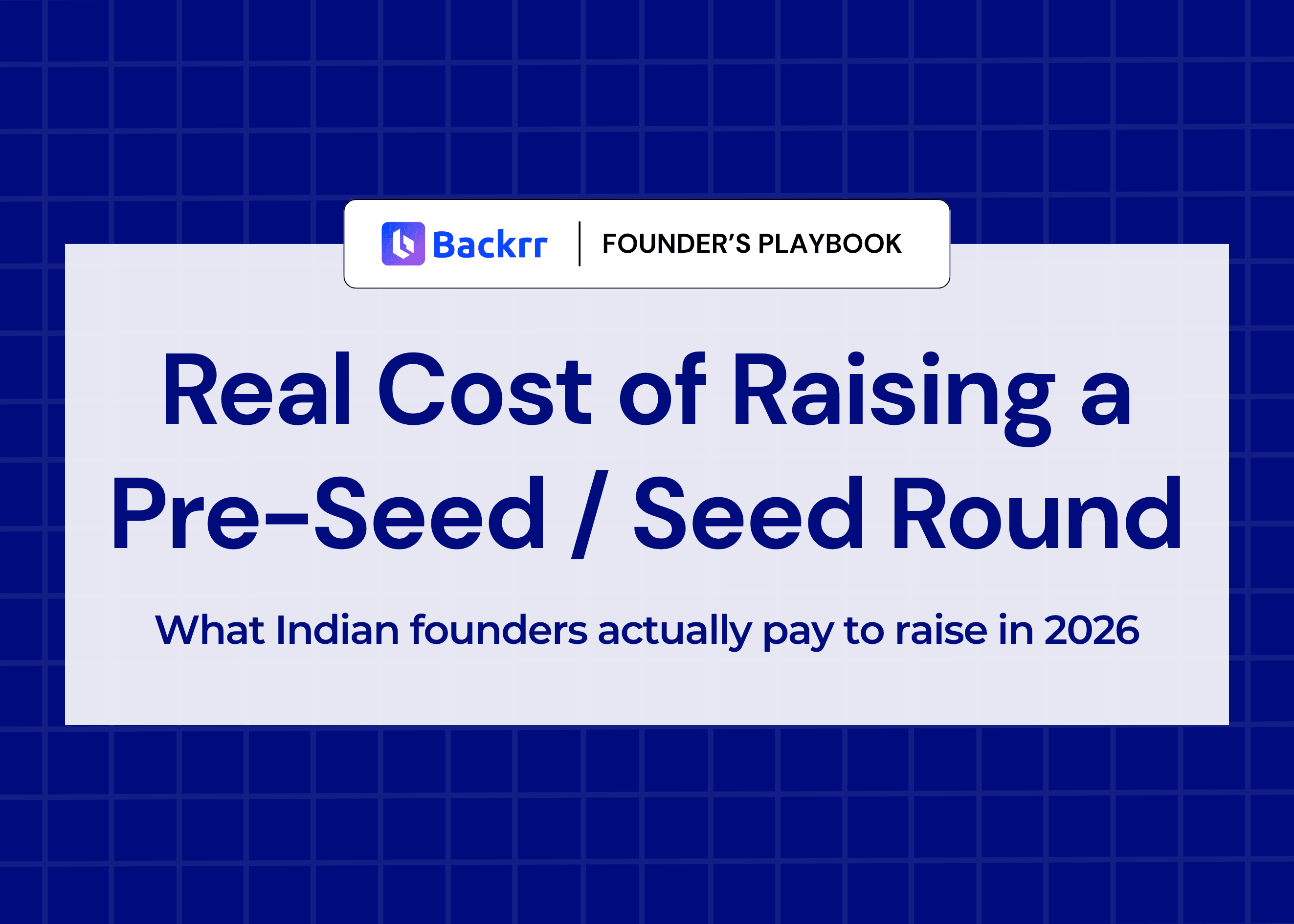 Hidden Cost of Fundraising for Indian Founders [2026]