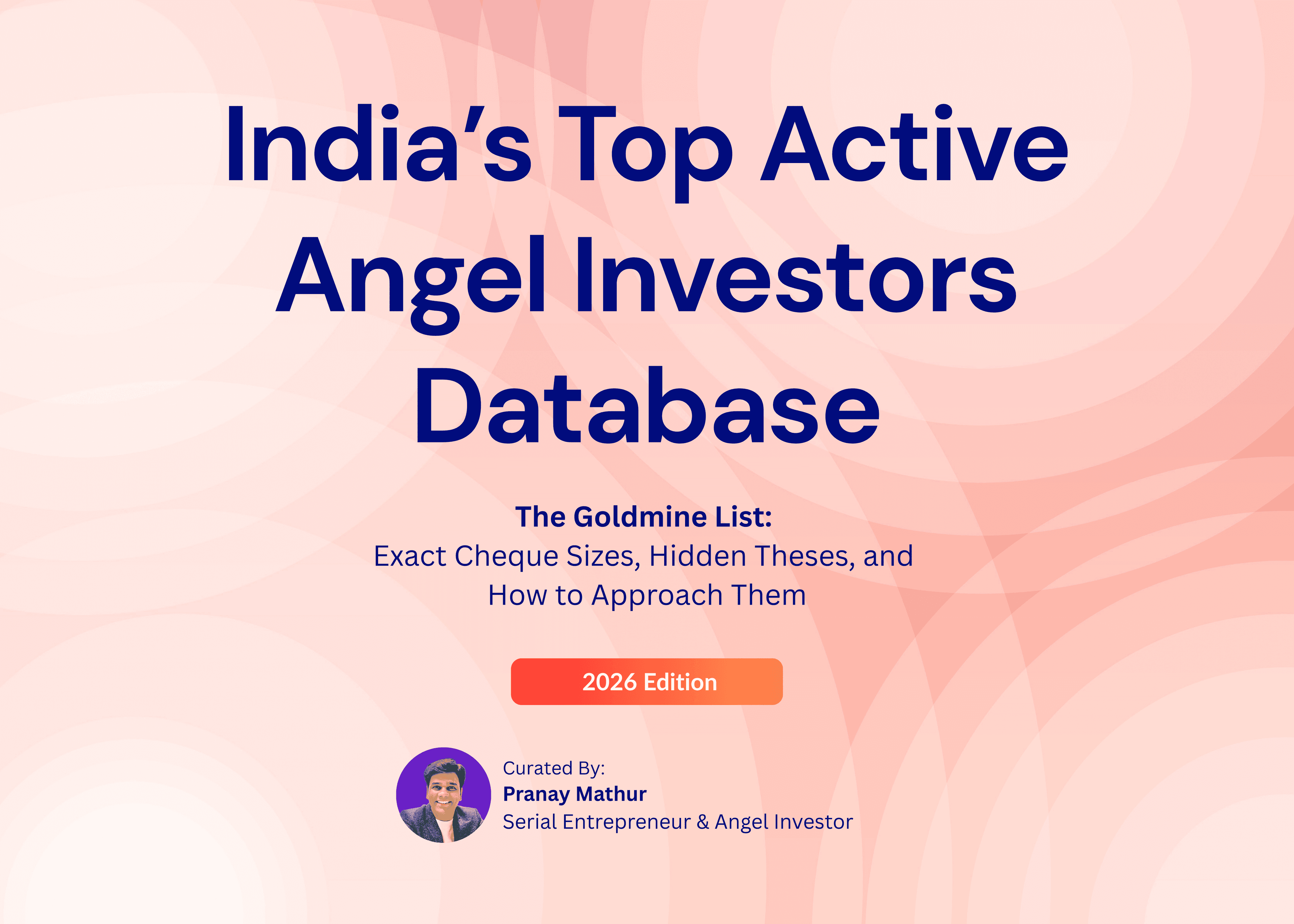 Top Active Angel Investors Database/List in India [2026]